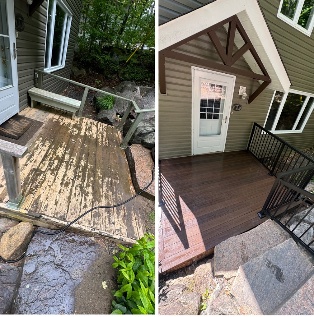 Cottage deck rebuild
